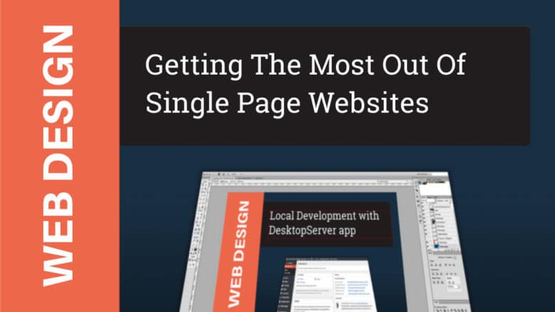 Single Page Websites and how to use them.
