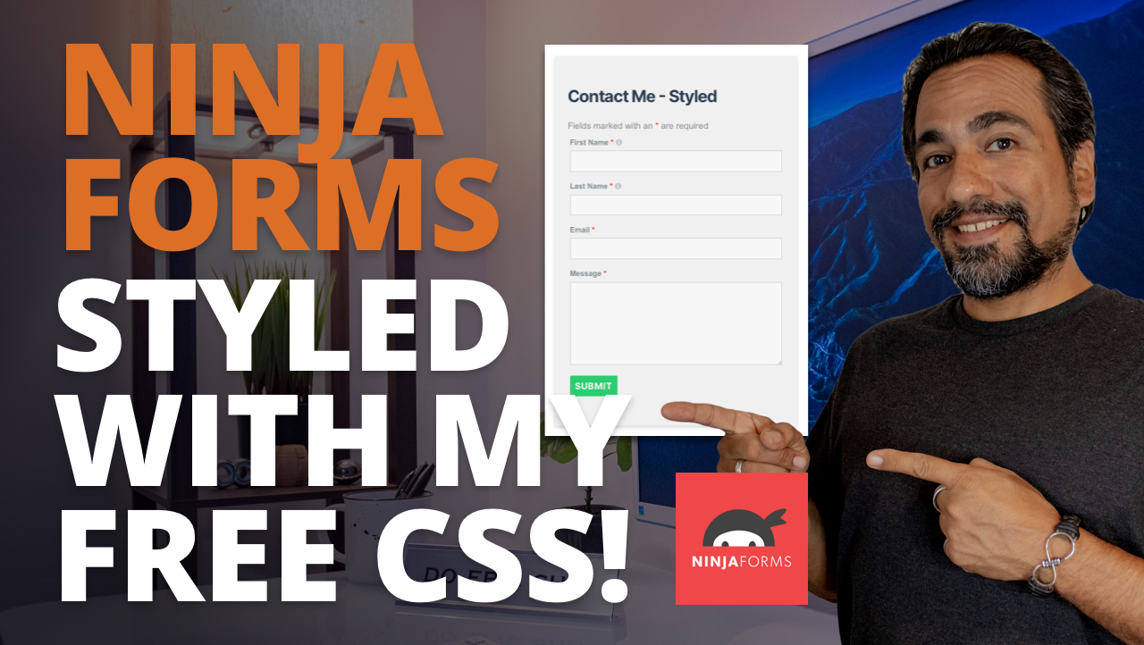 Style Your Ninja Forms In Minutes With CSS. CSS Code Included. - Kris ...